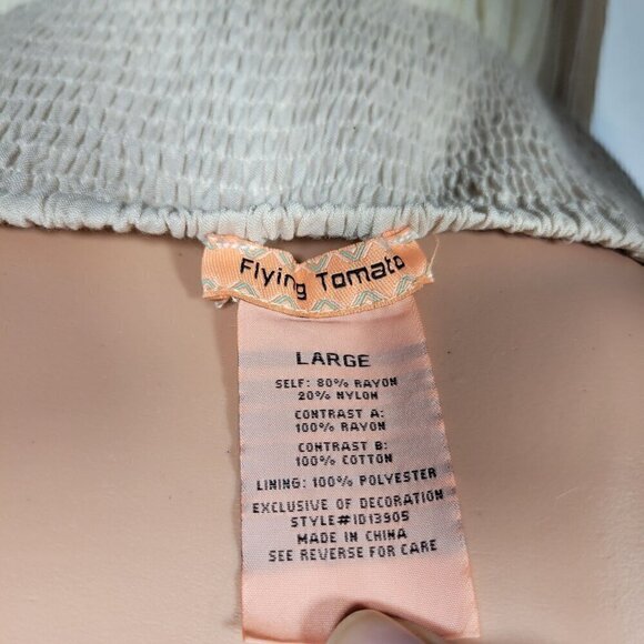 Anthropologie | Flying Tomatoes Women's Embroidered High Neck Maxi Dress Size L - Picture 11 of 12